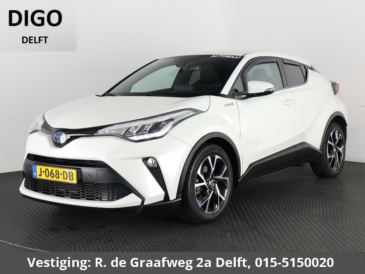 Toyota C-HR - 1.8 Hybrid First Edition | Parkeersensoren | Dealer onderhouden | Dodehoek detectie - AutoWereld.nl