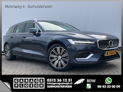 Volvo V60 - 2.0 T6 PHEV AWD Inscription Trekhaak 360Cam Leer Stoel/Stuurverw Led NL-Auto