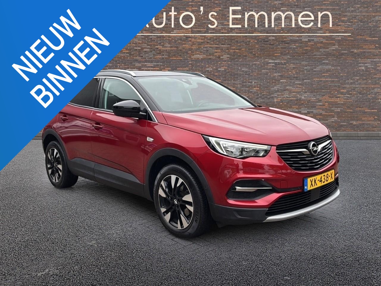 Opel Grandland X - 1.2 130PK ECC LEDER NAVIGATIE LMV CRUISE - AutoWereld.nl
