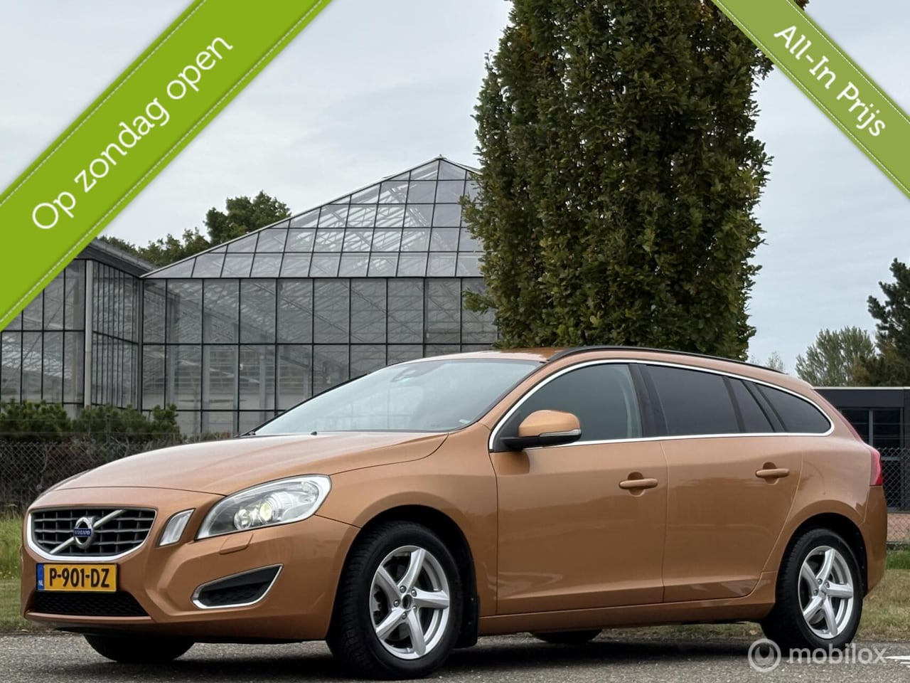 Volvo V60 - 2.0 T5 – 241pk | Cruise Control - Trekhaak - - AutoWereld.nl