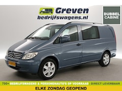 Mercedes-Benz Vito - 111 CDI 320 Lang | Dubbele Cabine | 5-Zits | Airco | Trekhaak | 17''LMV
