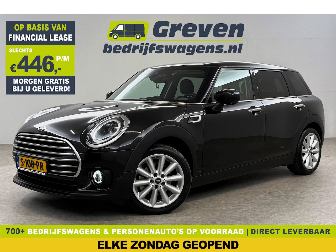 MINI Clubman - 1.5 Cooper Classic | Virtual | Sfeerverl. | Camera | LED | Cruise | Navi | Keyless | Parke - AutoWereld.nl