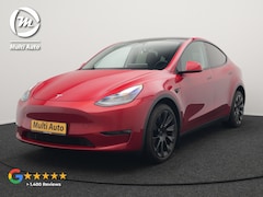 Tesla Model Y - Long Range AWD 75 kWh Elektrisch 441pk Dealer O.H. | Panodak | Adaptive Cruise | 360 Camer