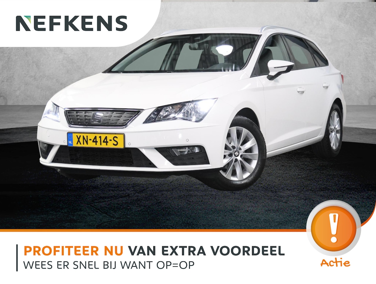 SEAT Leon ST - 116pk Style Intense | 1ste eigenaar | AppleCarPlay/AndroidAuto | Parkeersensoren VOOR+Acht - AutoWereld.nl