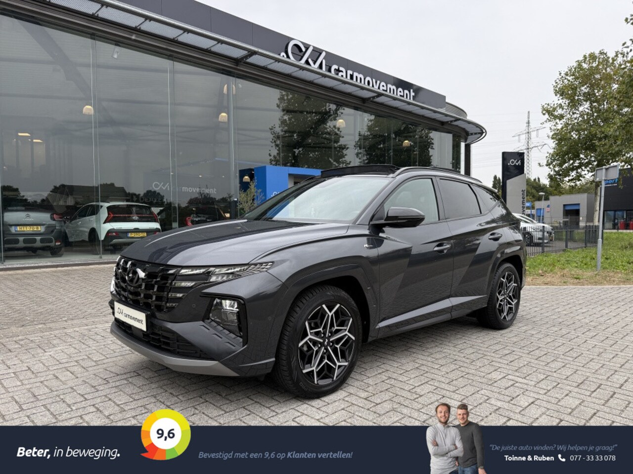 Hyundai Tucson - 1.6 T-GDi 265PK PHEV N-Line Sky | 1ste Eig. | 4Season Banden | F - AutoWereld.nl