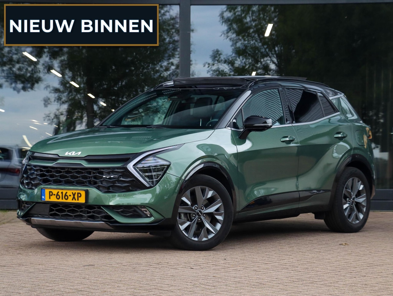 Kia Sportage - 1.6 T-GDi Hybrid GT-PlusLine Trekhaak Harman Kardon Panodak 360 - AutoWereld.nl