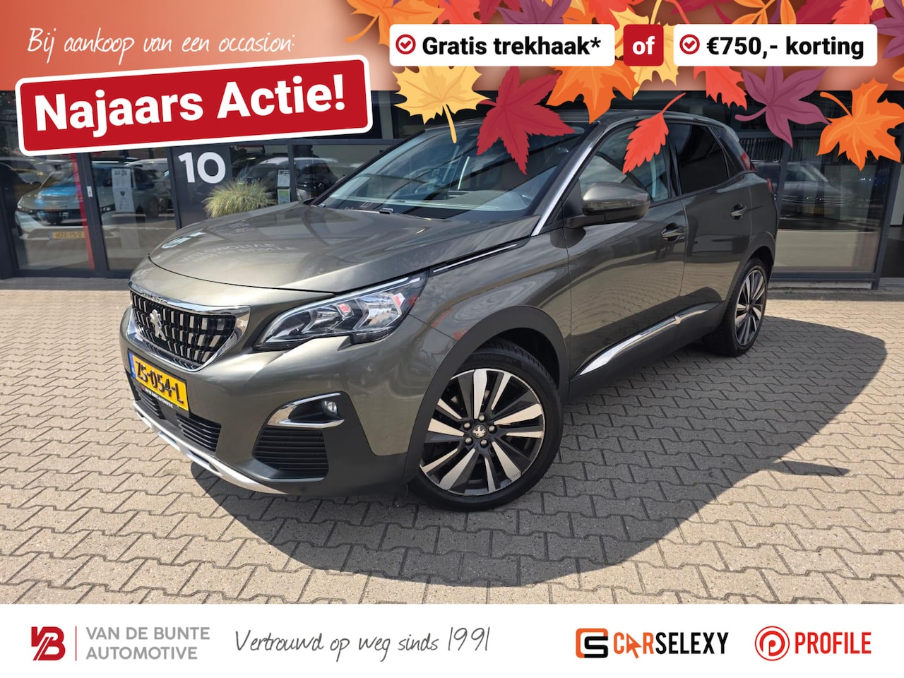 Peugeot 3008 - 1.6 PureTech Allure *ACC en Trekhaak* - AutoWereld.nl