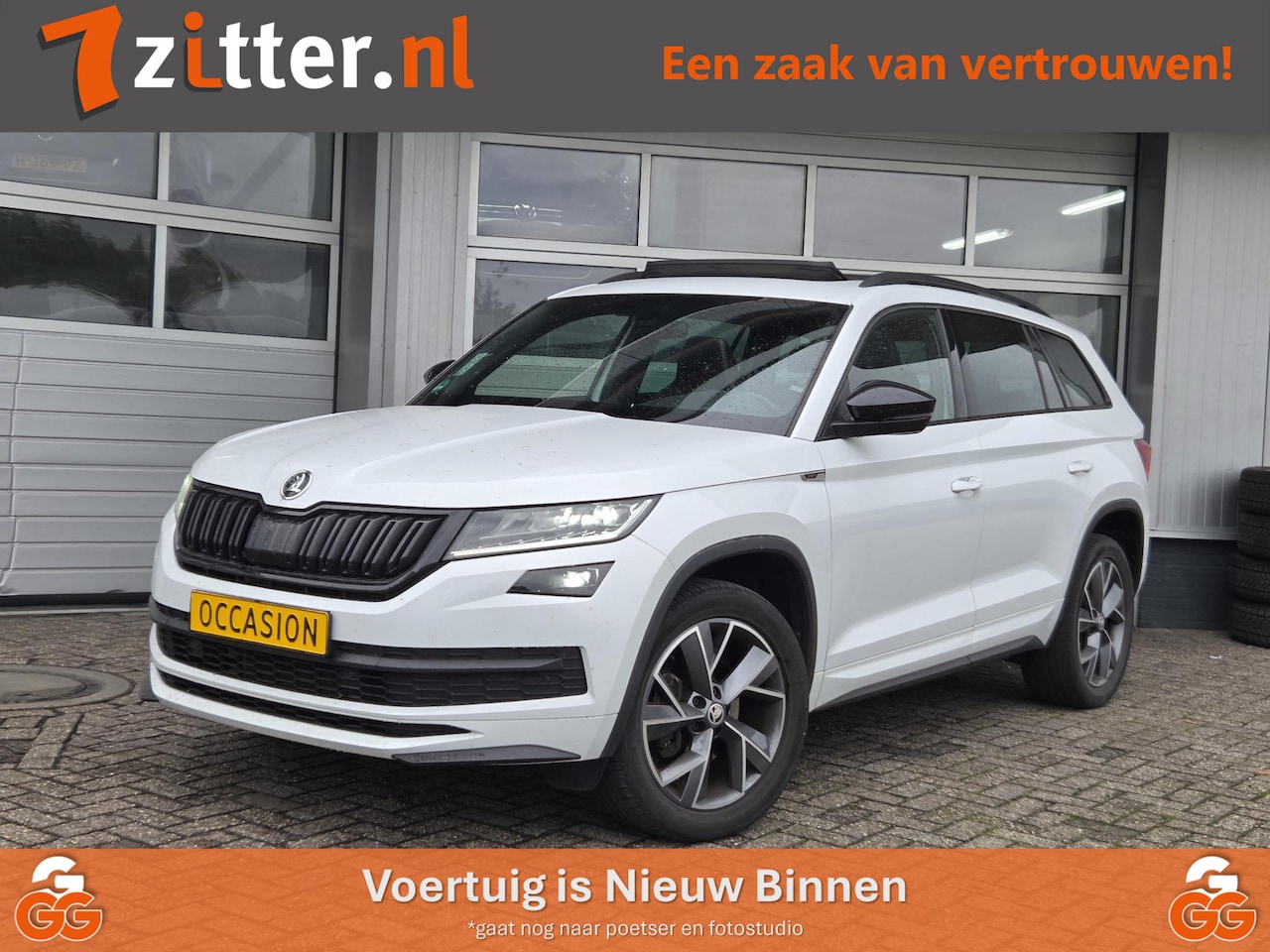 Skoda Kodiaq - 1.5 TSI Sportline, 7-Persoons, Panoramadak - AutoWereld.nl