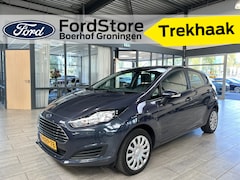 Ford Fiesta - 1.0 Style Trekhaak | Airco | 5 drs | 2e eigenaar | Dealer ondeh. | Zeer lage km stand