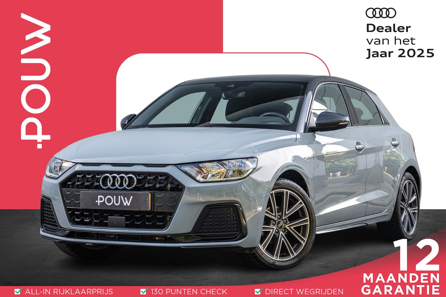Audi A1 Sportback - 25 TFSI 95pk S-tronic Advenced Edition | Smartphone Interface | Optiek Zwart | Audi Sound - AutoWereld.nl