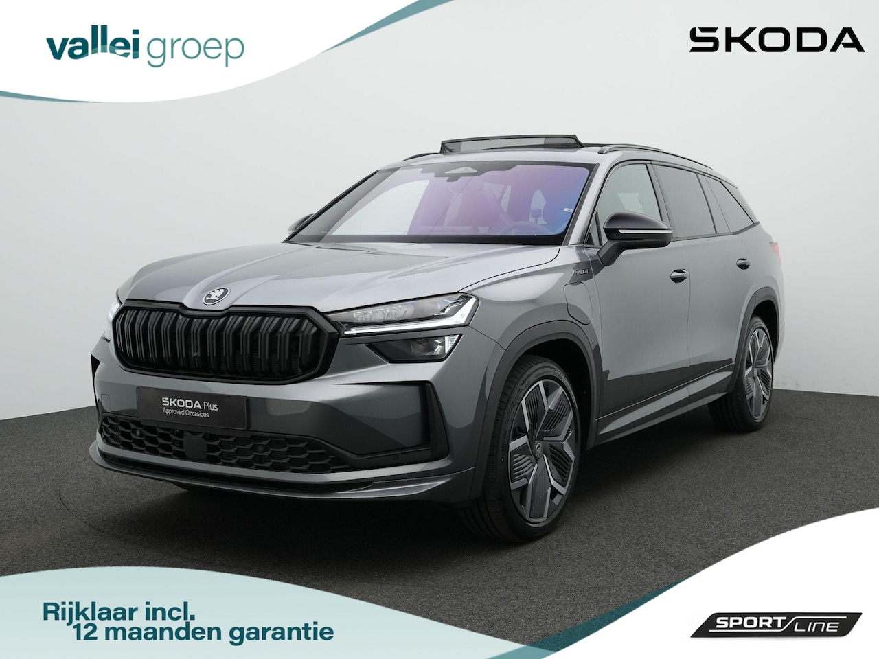Skoda Kodiaq - 1.5 TSI 204 pk DSG PHEV Sportline Business | Panoramadak | Trekhaak | Geheugenstoelen | Ca - AutoWereld.nl