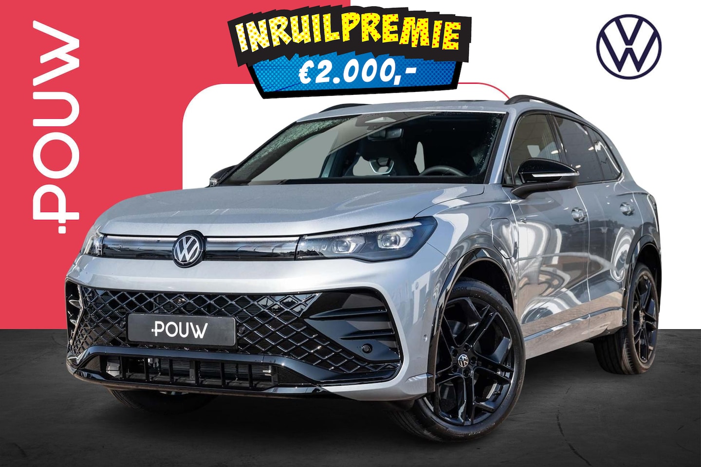 Volkswagen Tiguan - 1.5 eHybrid 204pk R-Line Edition | LMV 20'' | Trekhaak Uitklapbaar | Rondomzichtcamera - AutoWereld.nl