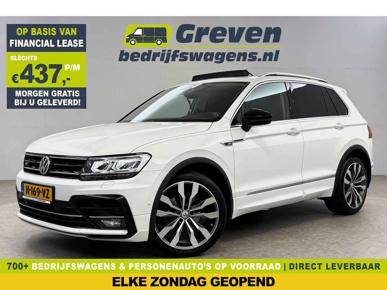 Volkswagen Tiguan - 1.5 TSI 150PK ACT R-Line | Pano | Virtual | Carplay | Camera | LED | Adaptive Cruise | Dod - AutoWereld.nl