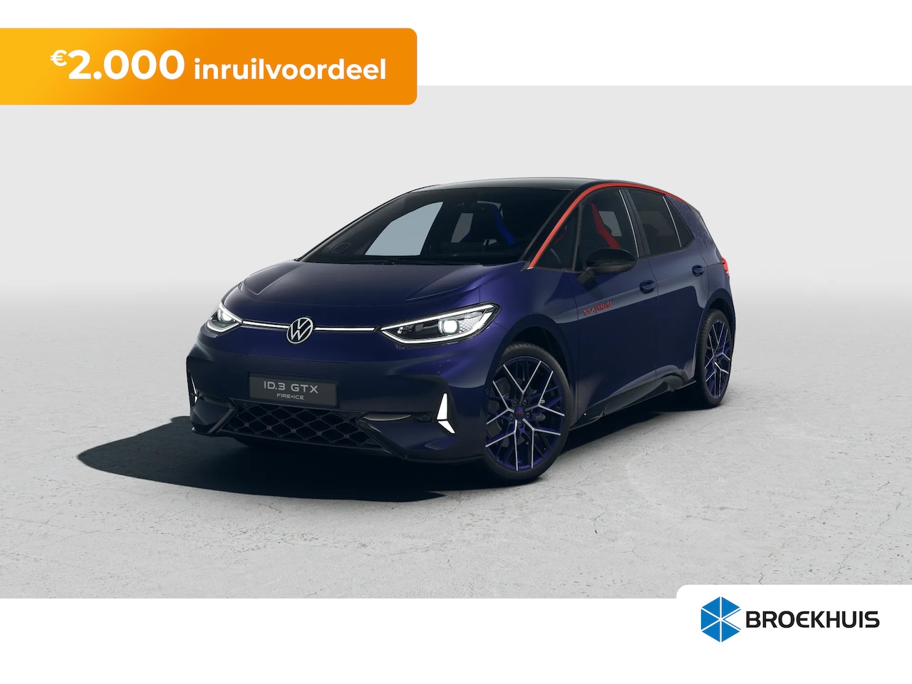 Volkswagen ID.3 - GTX Limited Edition | 'App-Connect' draadloze smartphone integratie | Achterlichten LED, l - AutoWereld.nl