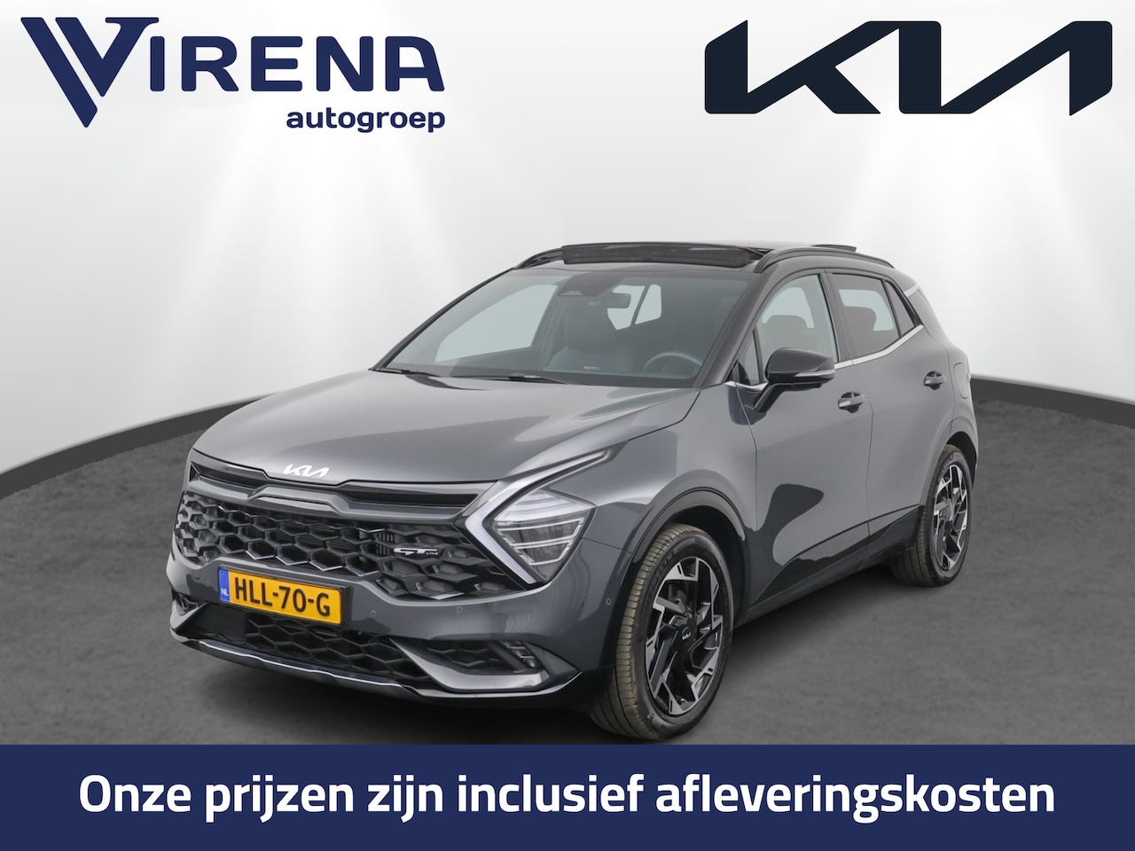 Kia Sportage - 1.6 T-GDi Plug-in Hybrid AWD GT-PlusLine - Kantel/Schuifdak - 360 graden camera - Stoelver - AutoWereld.nl