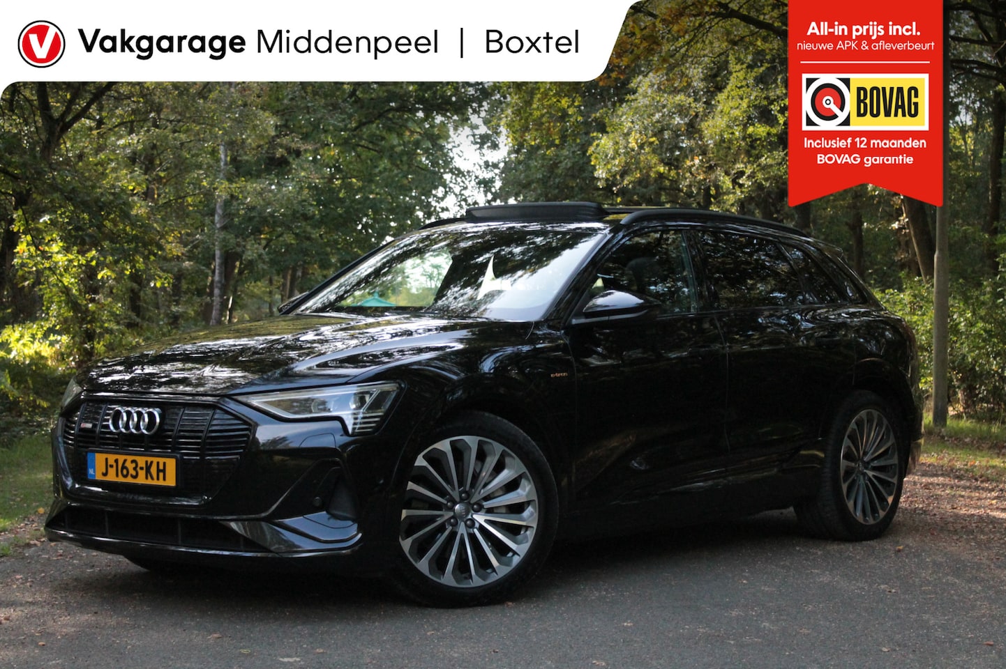 Audi e-tron - e-tron 55 quattro advanced Pro Line Plus 95 kWh | Pano | Memory | Luchtvering | Klasse 3 a - AutoWereld.nl
