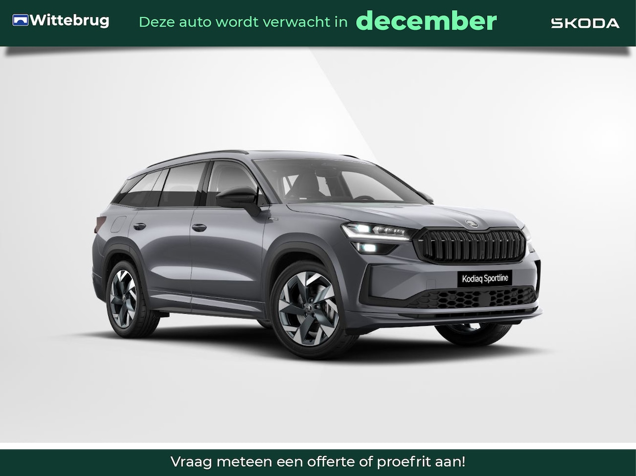 Skoda Kodiaq - 1.5 TSI PHEV Sportline Business / Trekhaak / Panoramadak / Comfort Pakket / Winter Pakket - AutoWereld.nl
