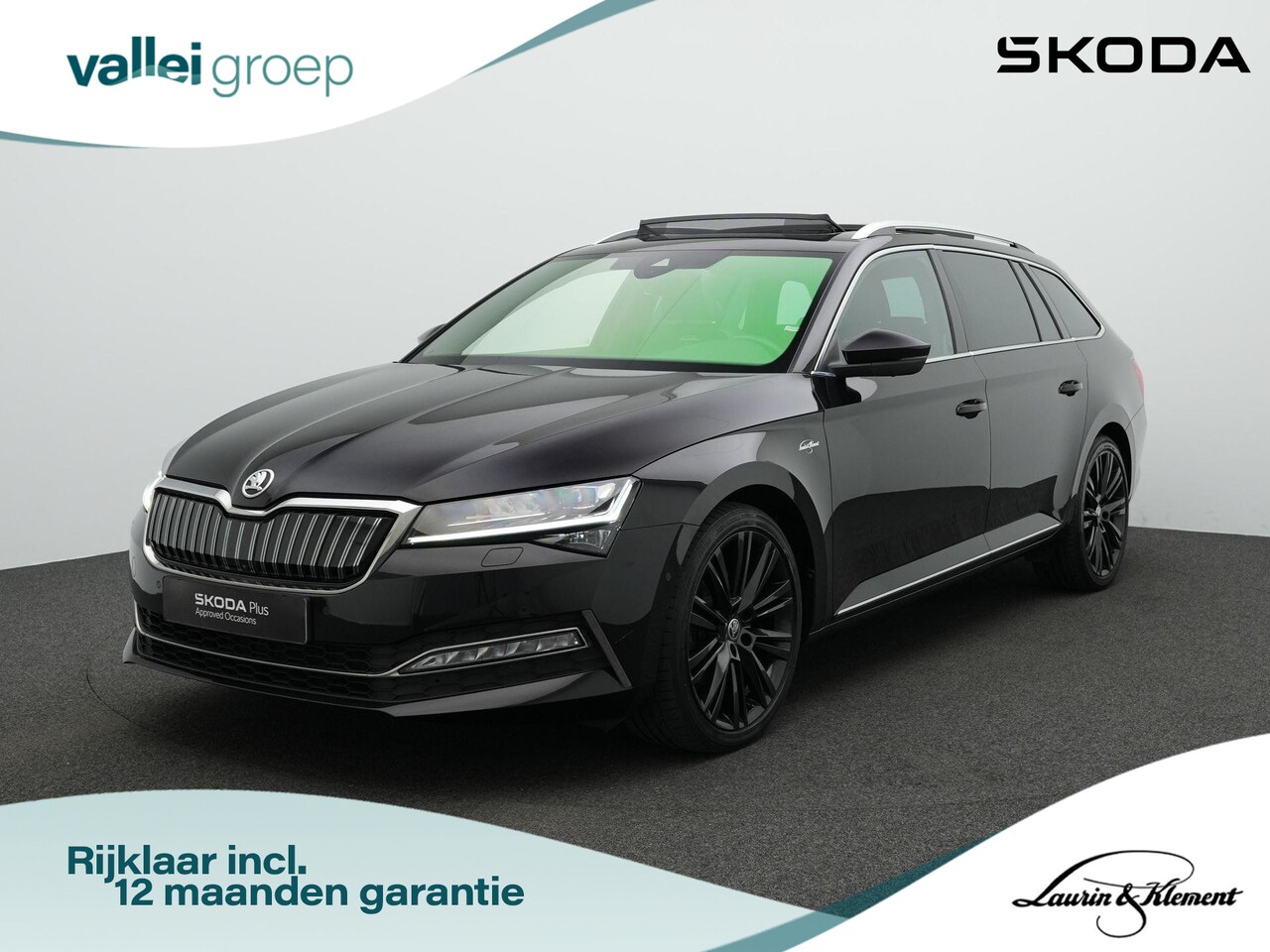 Skoda Superb Combi - 1.4 TSI iV 218 pk Laurint & Klement | Panoramadak | Stoelventilatie | Trekhaak | CANTON so - AutoWereld.nl