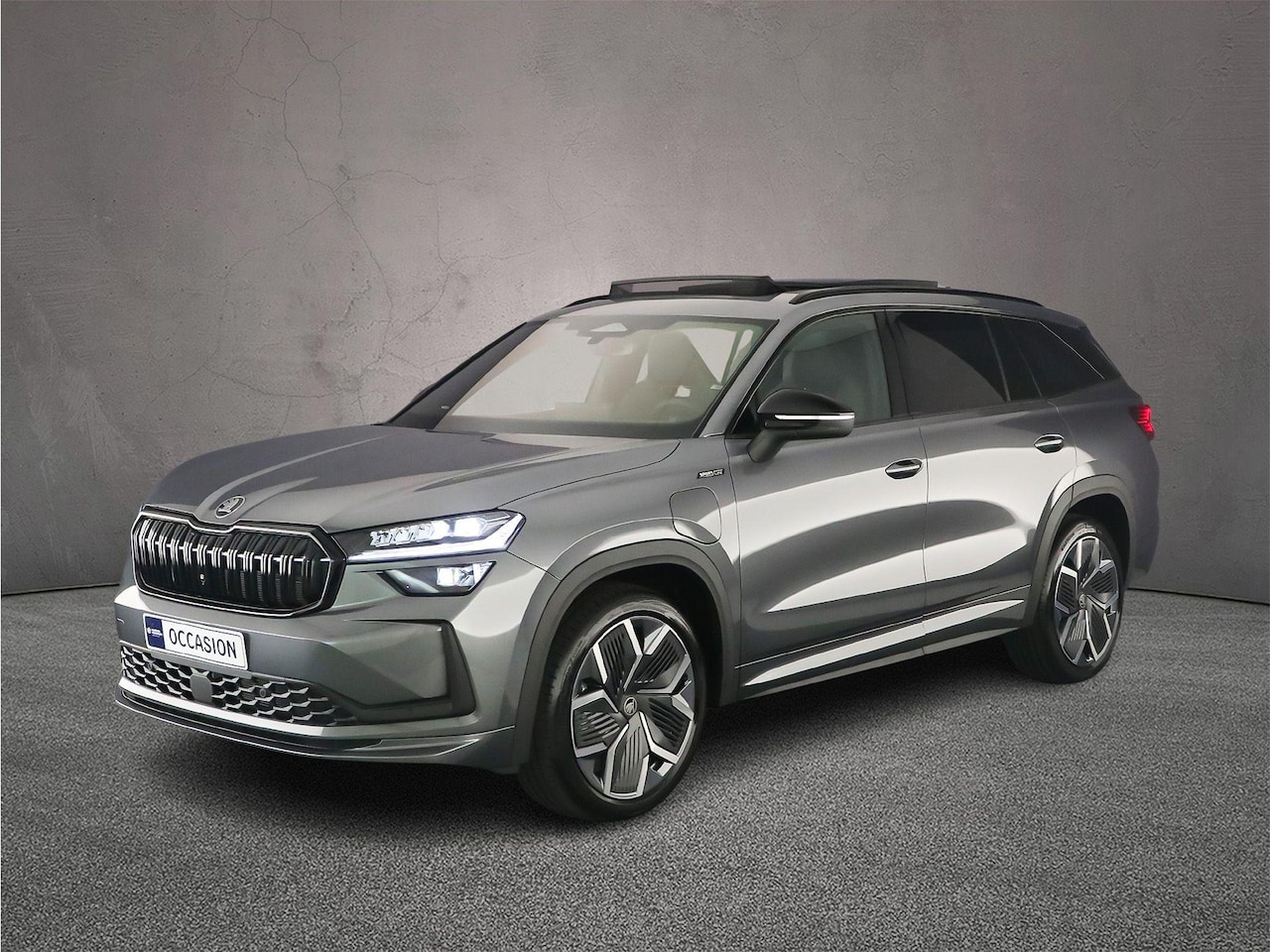 Skoda Kodiaq - Sportline Business 1.5 TSI PHEV 204pk DSG Automaat Trekhaak, Panoramadak, Verwarmde voorru - AutoWereld.nl