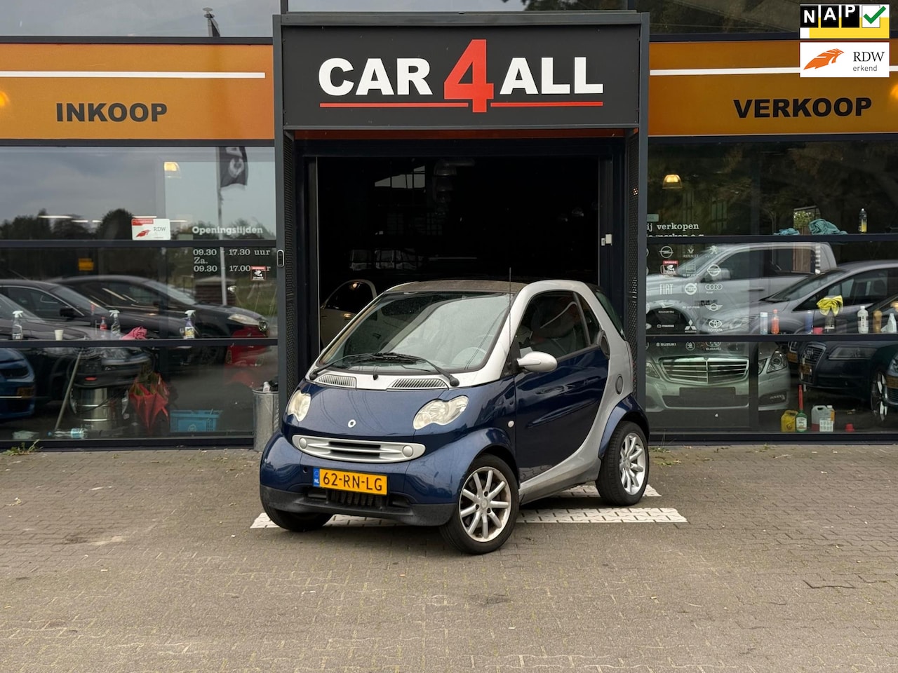 Smart Fortwo coupé - 0.7 passion APK 27-06-2026/IJSKOUDE AIRCO/ELEKRAMEN/LMVELGEN - AutoWereld.nl