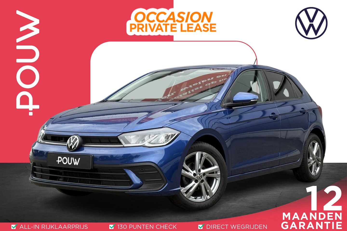 Volkswagen Polo - 1.0 TSI 95pk DSG Life | App Connect Navigatie | PDC Voor & Achter | Adaptive Cruise - AutoWereld.nl