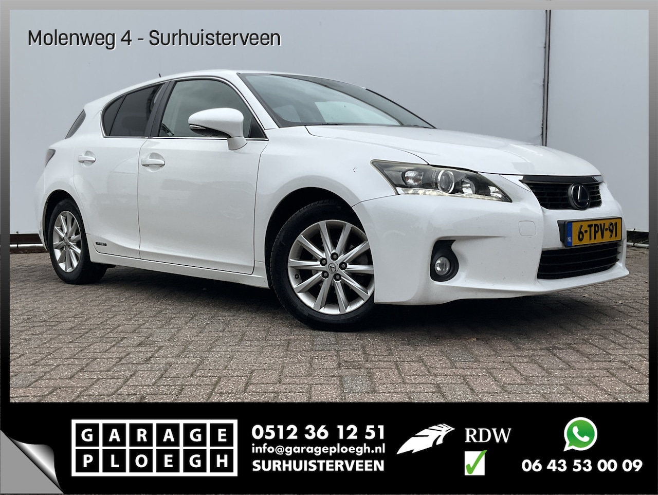 Lexus CT 200h - Business Line Automaat Nav/Cruise Alcantara Clima Voll.Onderhouden! - AutoWereld.nl