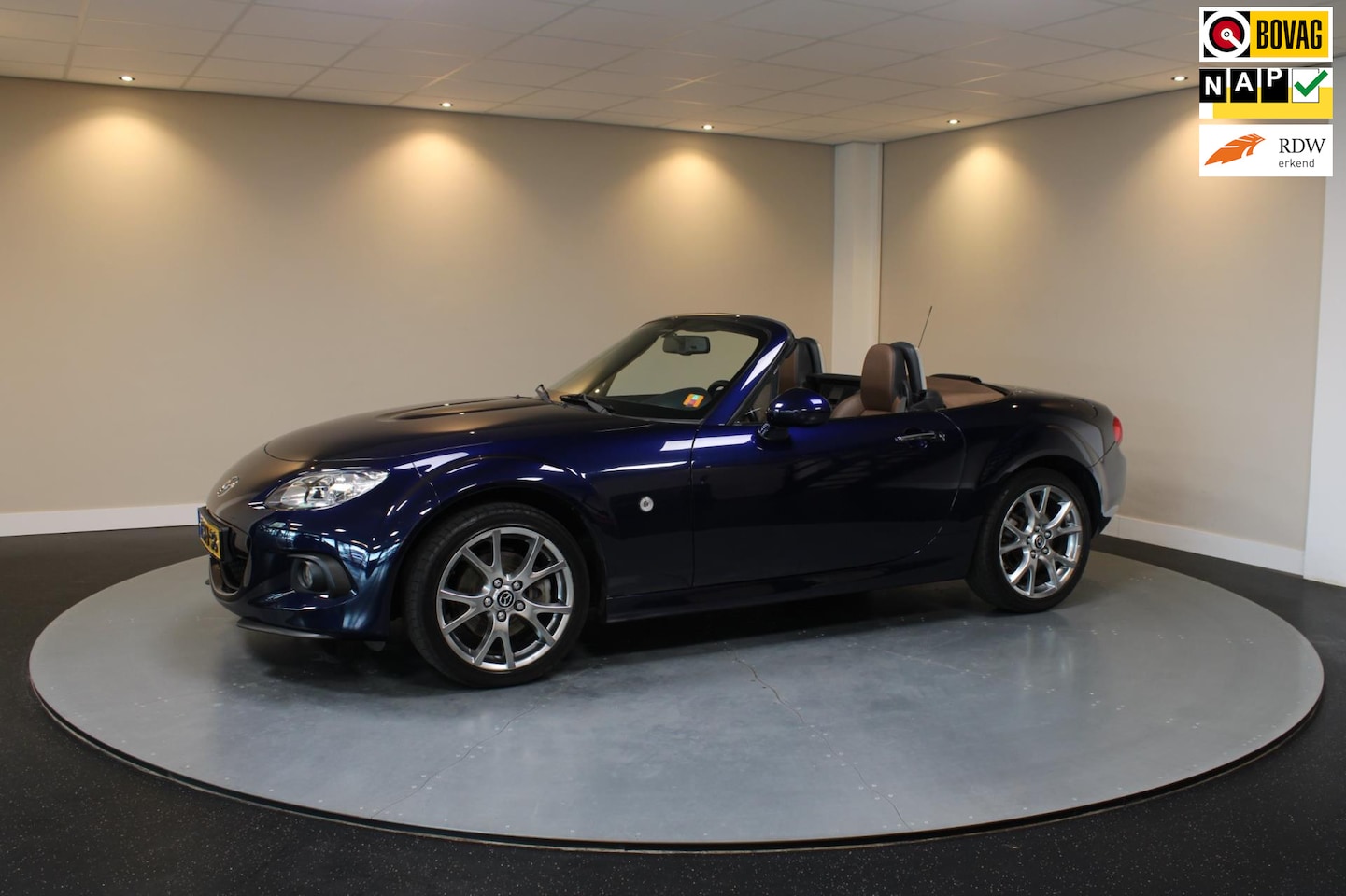 Mazda MX-5 Roadster Coupé - 1.8 Hanabi *Limited Edition* Origineel NL|Stoelverw.|NAP - AutoWereld.nl