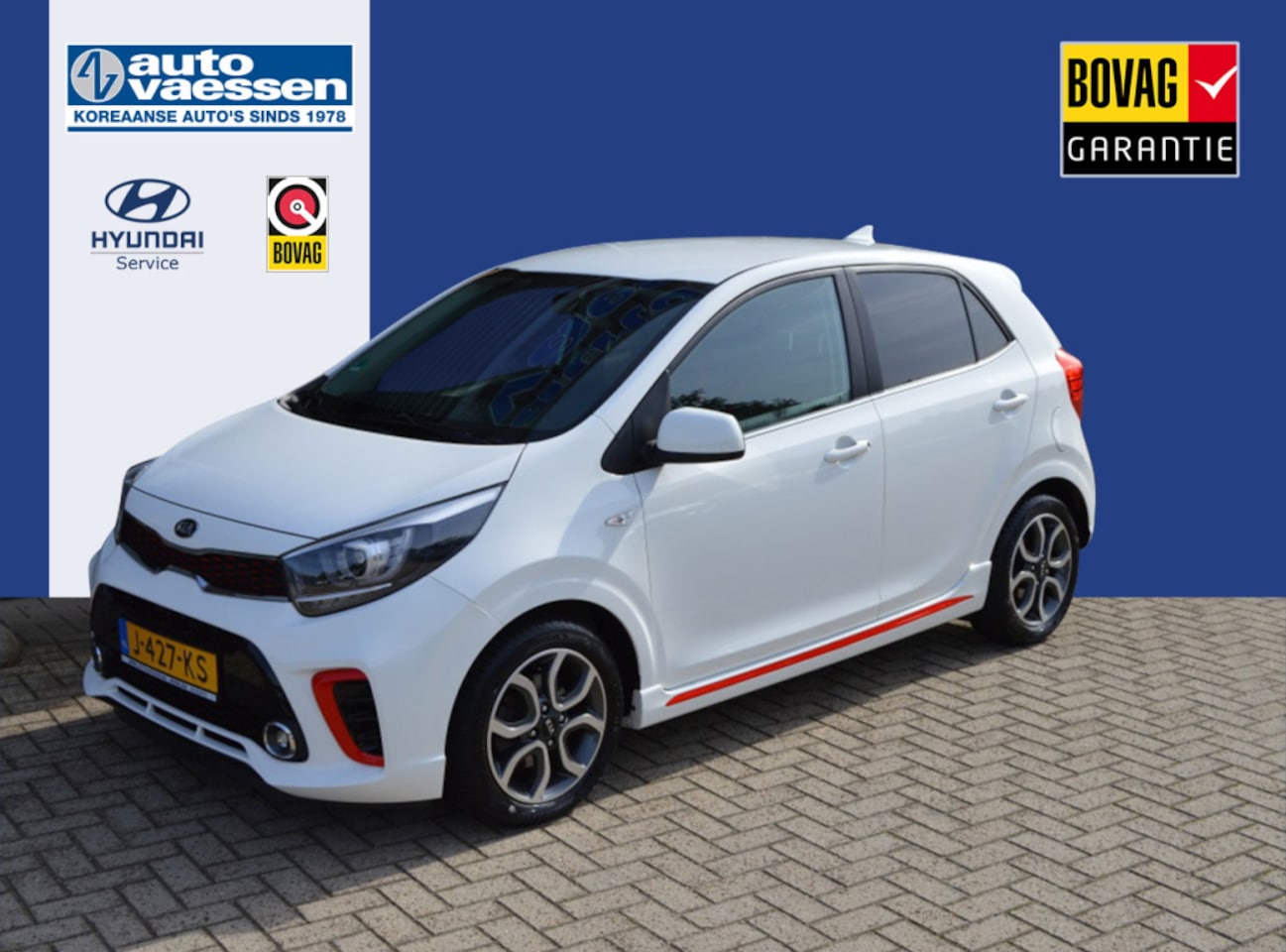 Kia Picanto - 1.0 MPi GT-Line Edition NL-auto Navi Camera - AutoWereld.nl