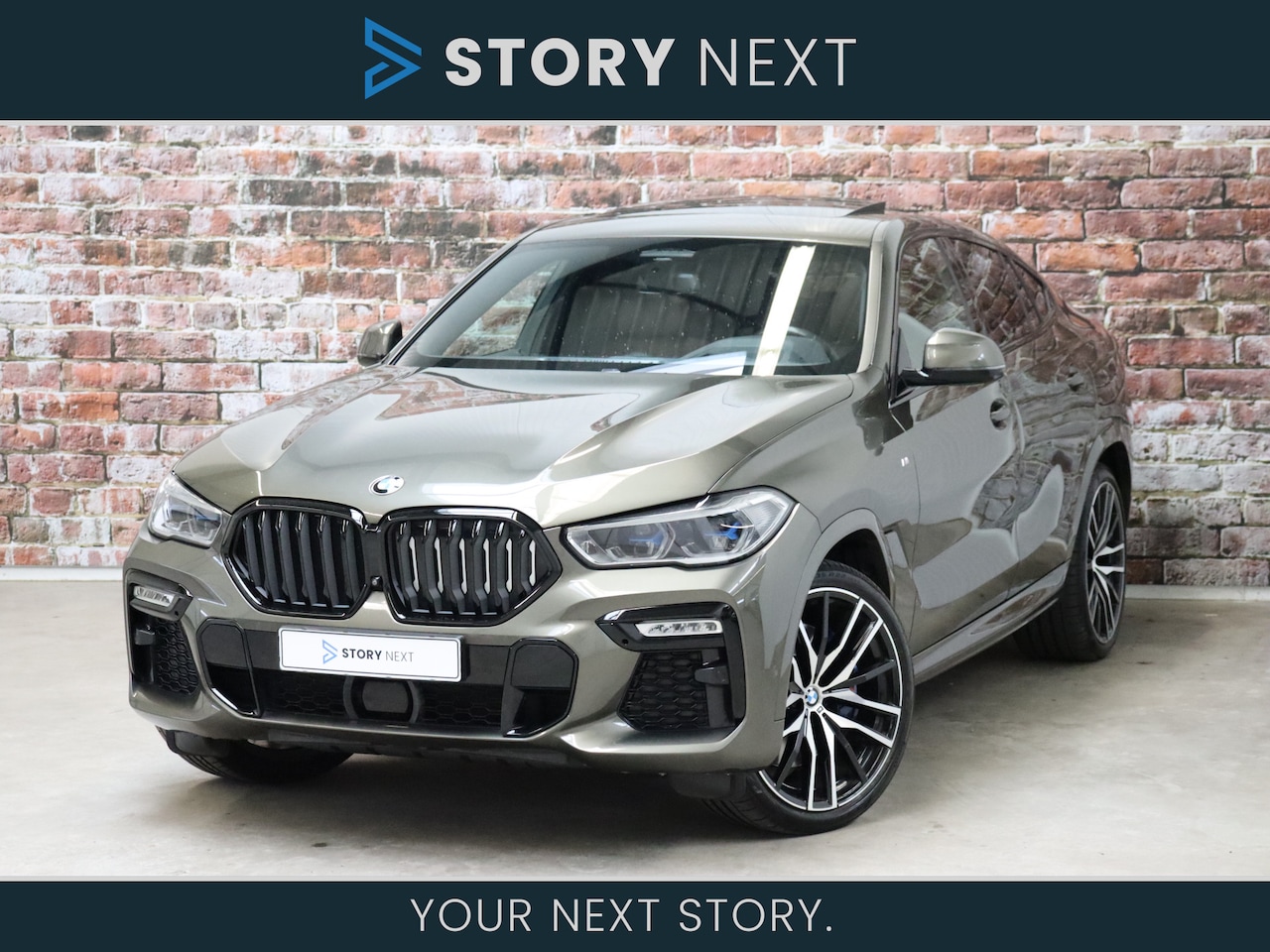 BMW X6 - xDrive40i High Executive M Sport Pakket Automaat / Live Cockpit Professional / Driving Ass - AutoWereld.nl