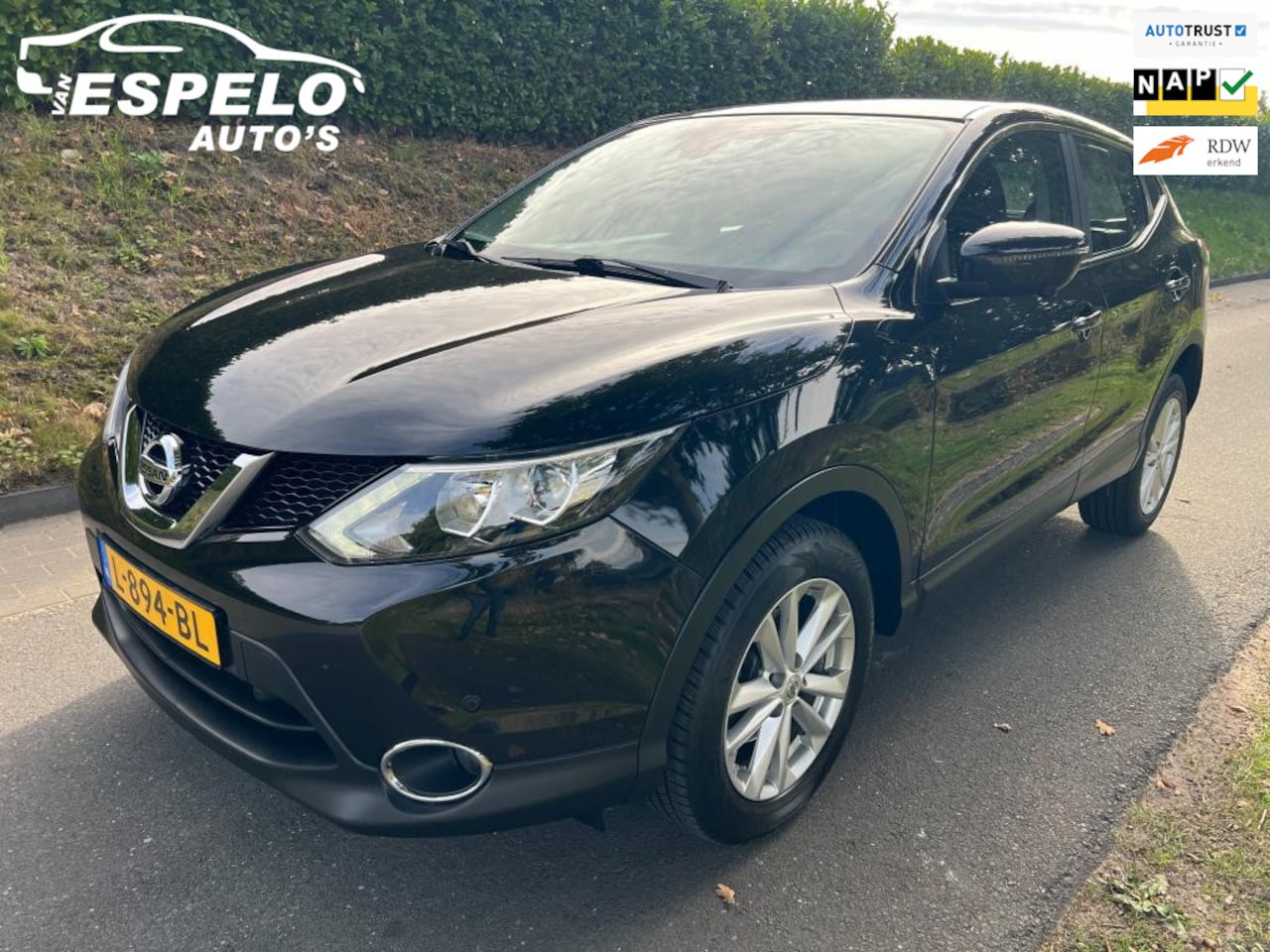 Nissan Qashqai - 1.2 Business Edition AUTOMAAT, Recent onderhoud en boekjes, Clima, Navi, Camera, Bt, Cruis - AutoWereld.nl