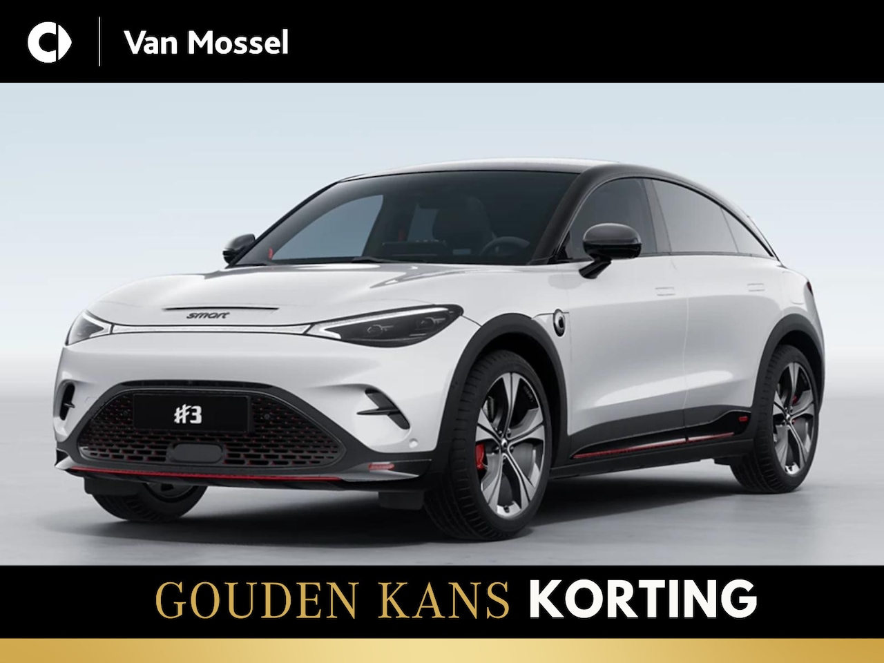Smart #3 - BRABUS / Stoelverwarming /  Halo Roof / 360°-camera / Easy entry / Frunk - AutoWereld.nl