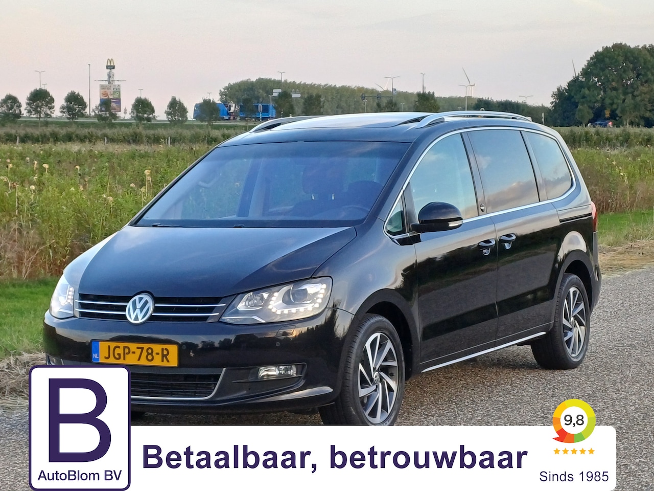 Volkswagen Sharan - 2.0 TSI Highline /Pano/Trekh./Cruise/Elect. schuifd.+ Klep/ - AutoWereld.nl