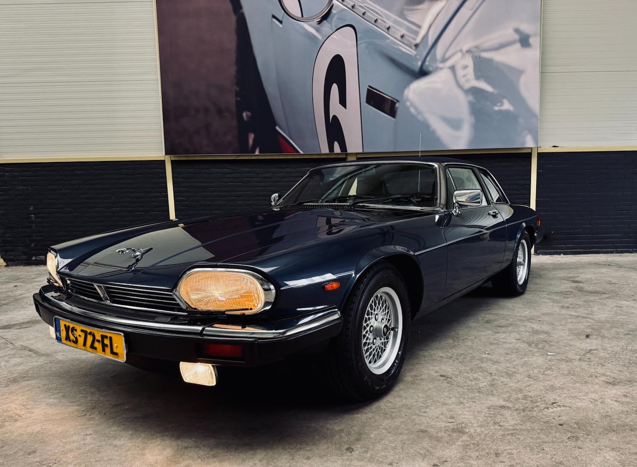 Jaguar XJS - XJS-Convertible 5.3 V12|Unieke Targa|Royalblue|Lederbeige| - AutoWereld.nl