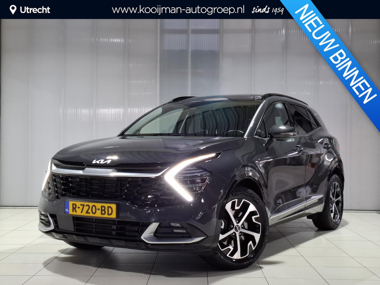 Kia Sportage - 1.6 T-GDi Hybrid DynamicPlusLine Schuif / kantel dak, navigatie, Camera - AutoWereld.nl