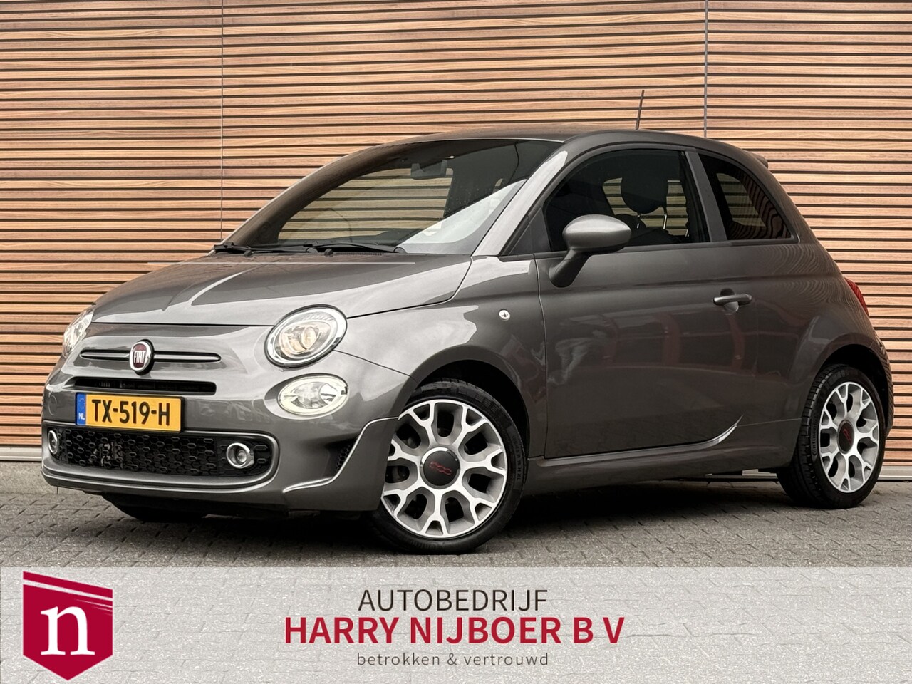 Fiat 500 - 0.9 TwinAir Turbo Sport Navi / Clima / Leer / Lm Velgen / Spoiler - AutoWereld.nl