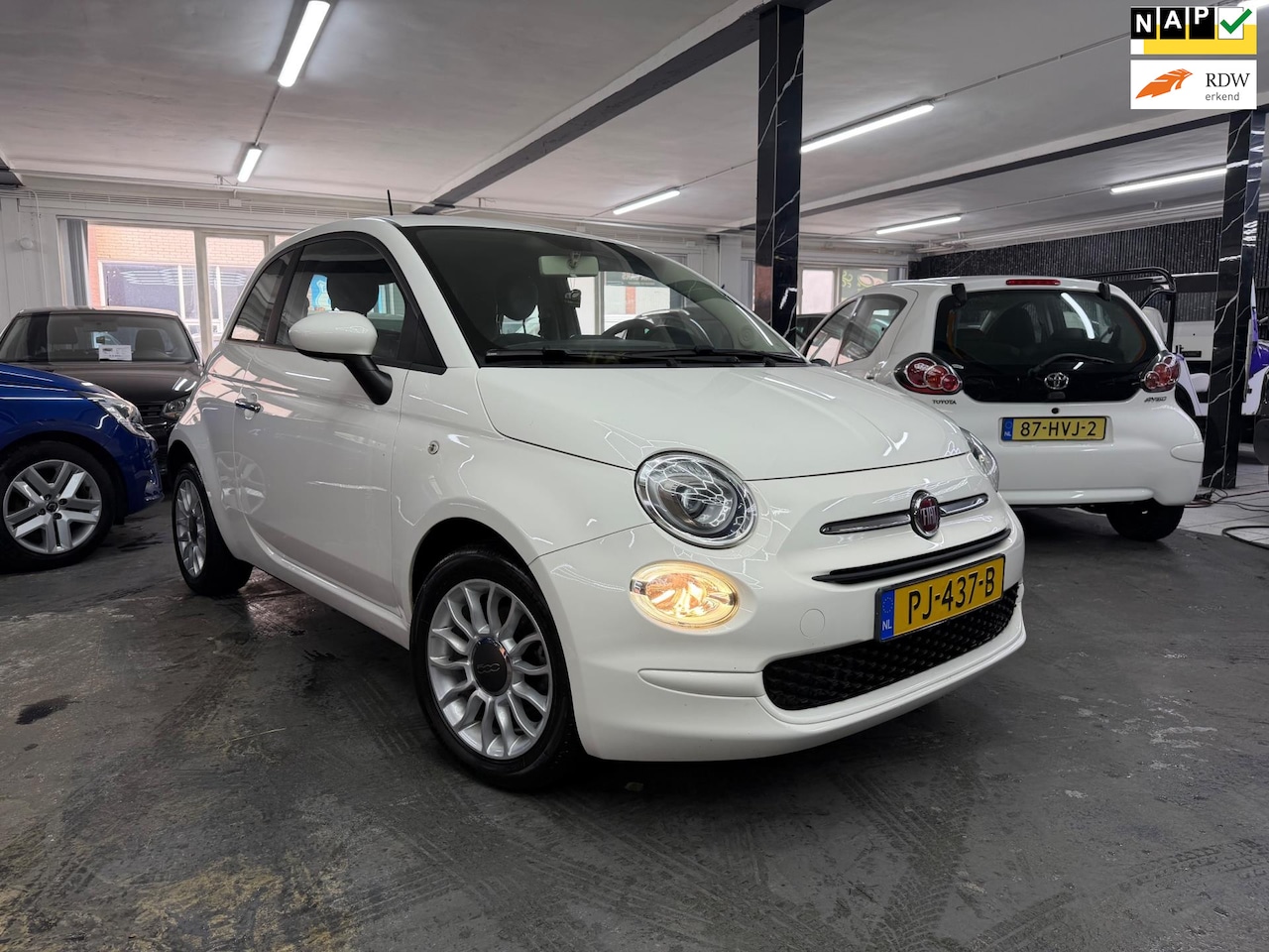 Fiat 500 - 0.9 TwinAir Turbo Popstar Airco - AutoWereld.nl
