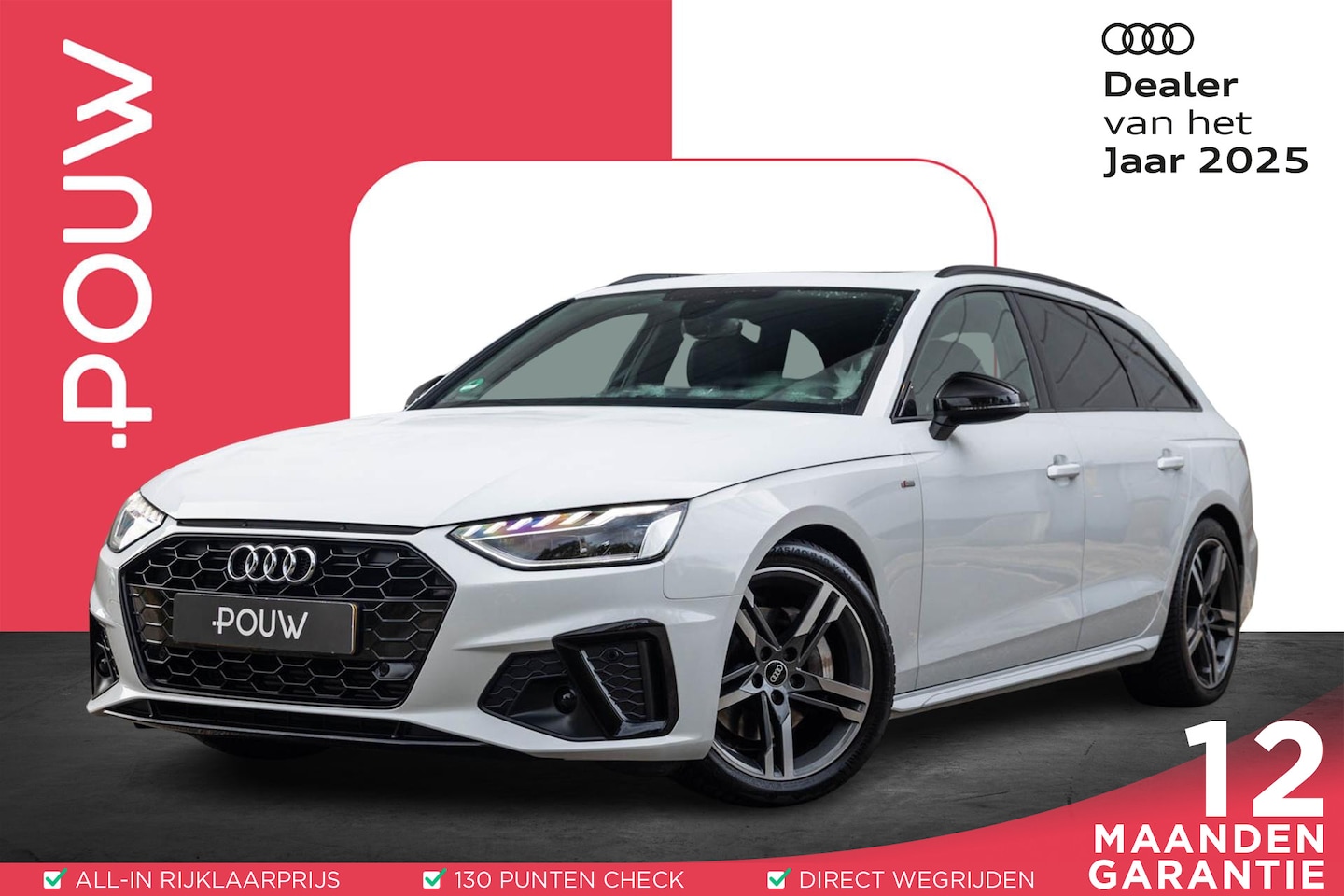 Audi A4 Avant - 40 TFSI 204pk S Edition Competition | Panoramadak | Camera | Tour Pakket | Bang & Olufsen - AutoWereld.nl
