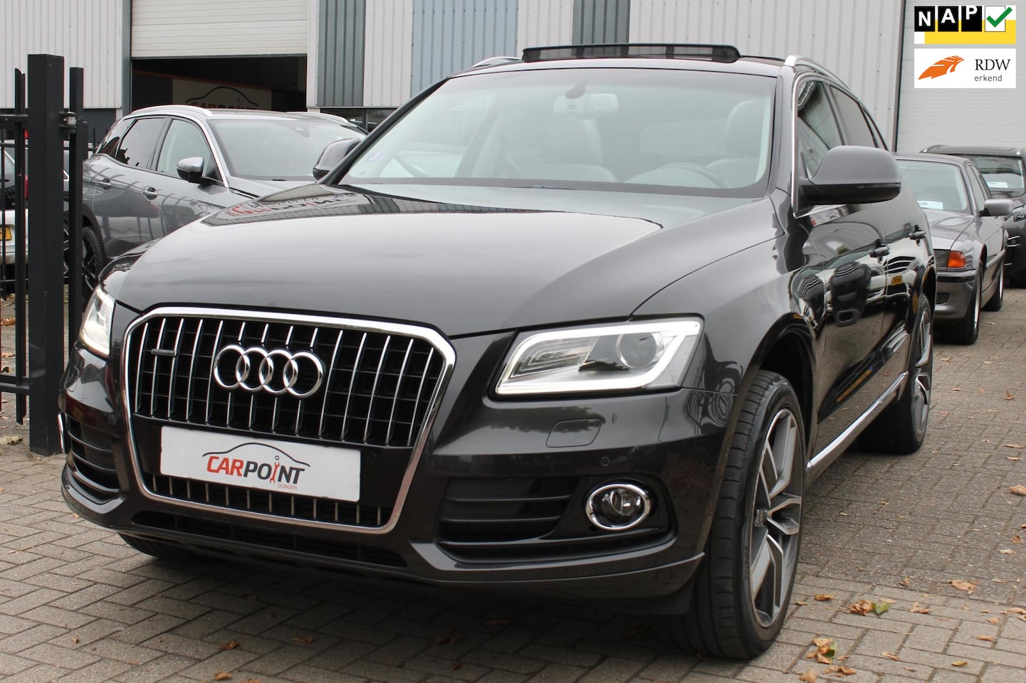 Audi Q5 - 2.0 TFSI Quattro S-Line Pano Leer Keyless 224 PK! - AutoWereld.nl