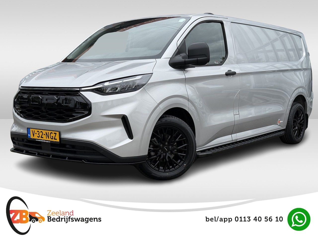 Ford Transit Custom - 320 2.0 TDCI L2H1 Limited Raptor | ZB Edition | Treeplanken | Spoilers | Adapt. cruise. | - AutoWereld.nl