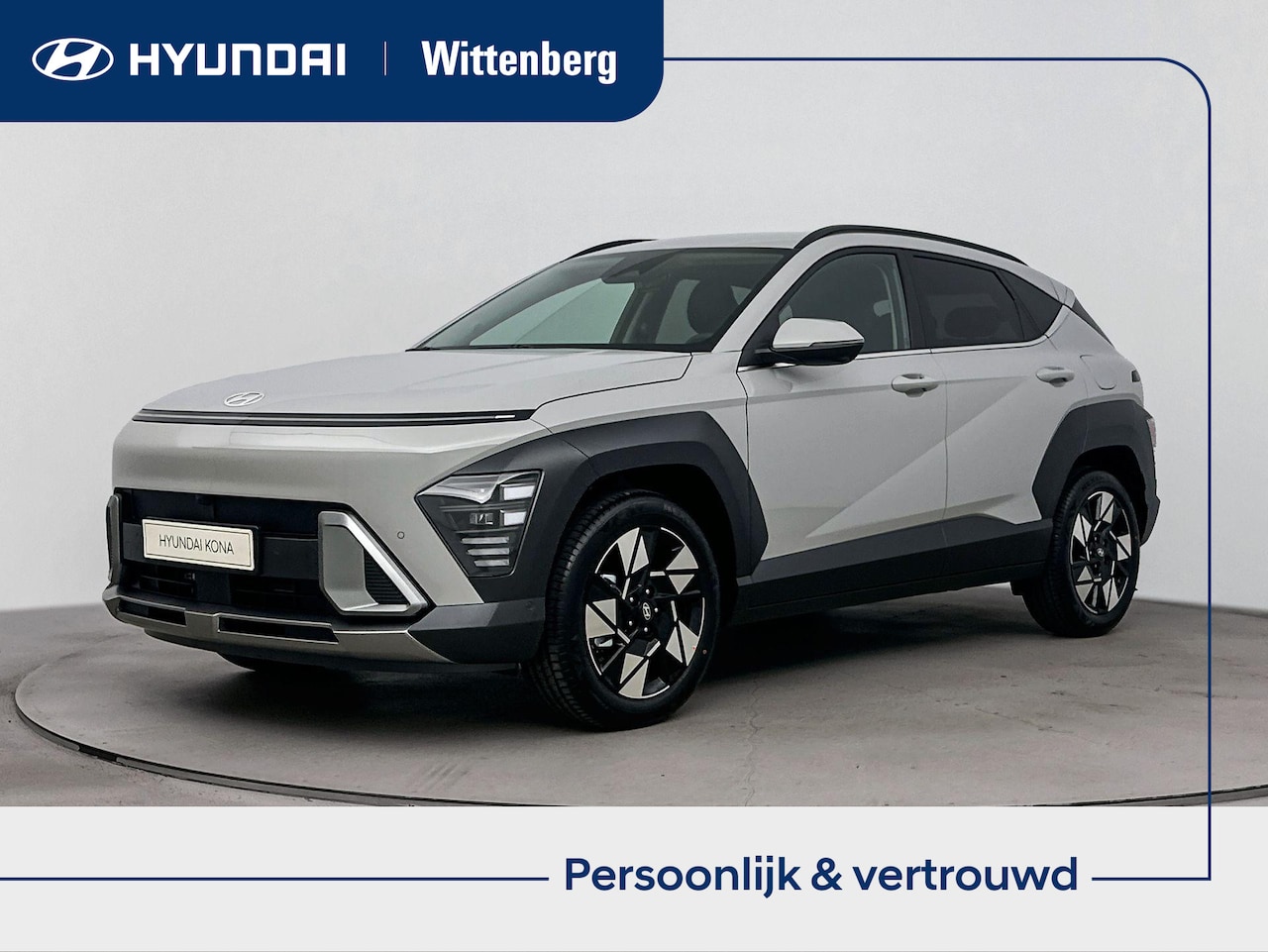 Hyundai Kona - 1.6 GDI HEV Premium | Leer | Memory | 18" Lm-wielen | Stoel + stuurverwarming | Navigatie - AutoWereld.nl
