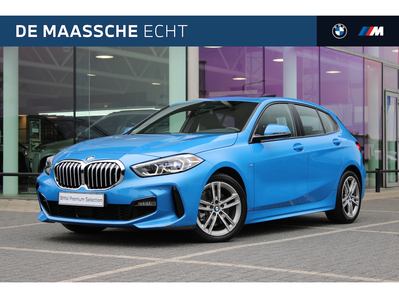 BMW 1-serie - 118i Executive M Sport Automaat / Panoramadak / Achteruitrijcamera / LED / M Sportonderste - AutoWereld.nl