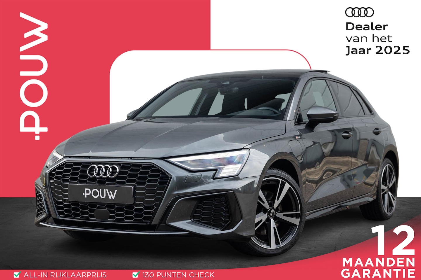 Audi A3 Sportback - 40 TFSIe 204pk PHEV S Edition | Panoramadak | B&O | Elek. Bestuurdersstoel | Stoelverwamin - AutoWereld.nl