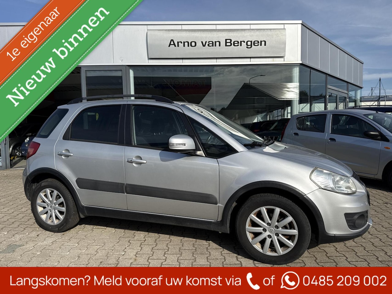 Suzuki SX4 - 1.6 Exclusive 1.6 Exclusive, climatronic, navigatie, trekhaak afneembaar, van 1e eigenaar !! - AutoWereld.nl