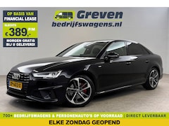 Audi A4 Limousine - 35 TFSI 150PK S-line | Virtual | LED | Carplay | Cruise | Navi | Keyless | Parkeersens