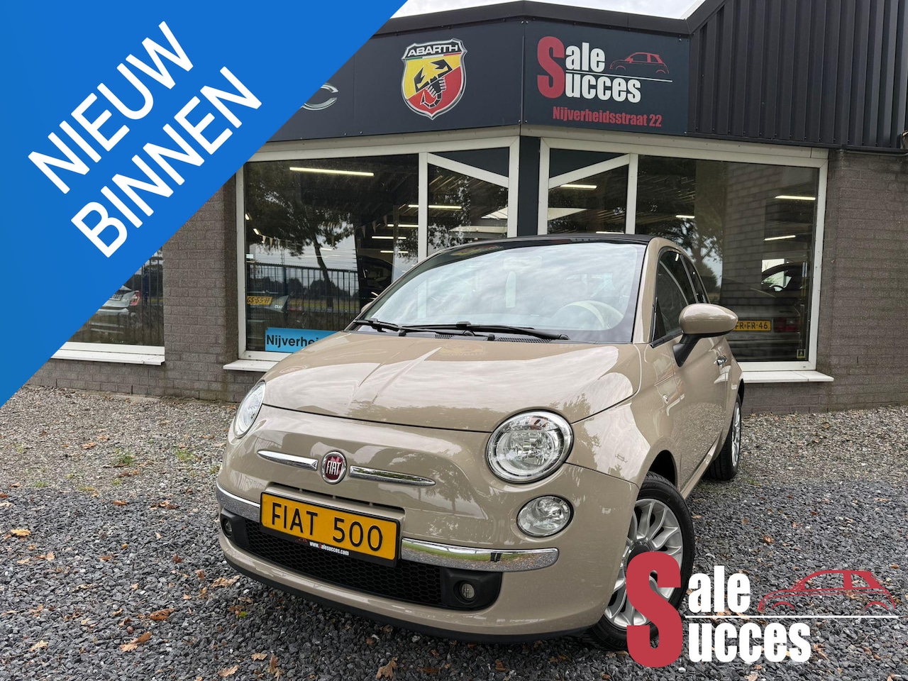 Fiat 500 C - 1.2 Lounge Cappuccino - AutoWereld.nl