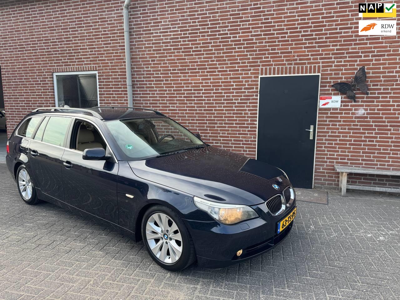 BMW 5-serie Touring - 530i Executive Automaat, Leer, Trekhaak, - AutoWereld.nl