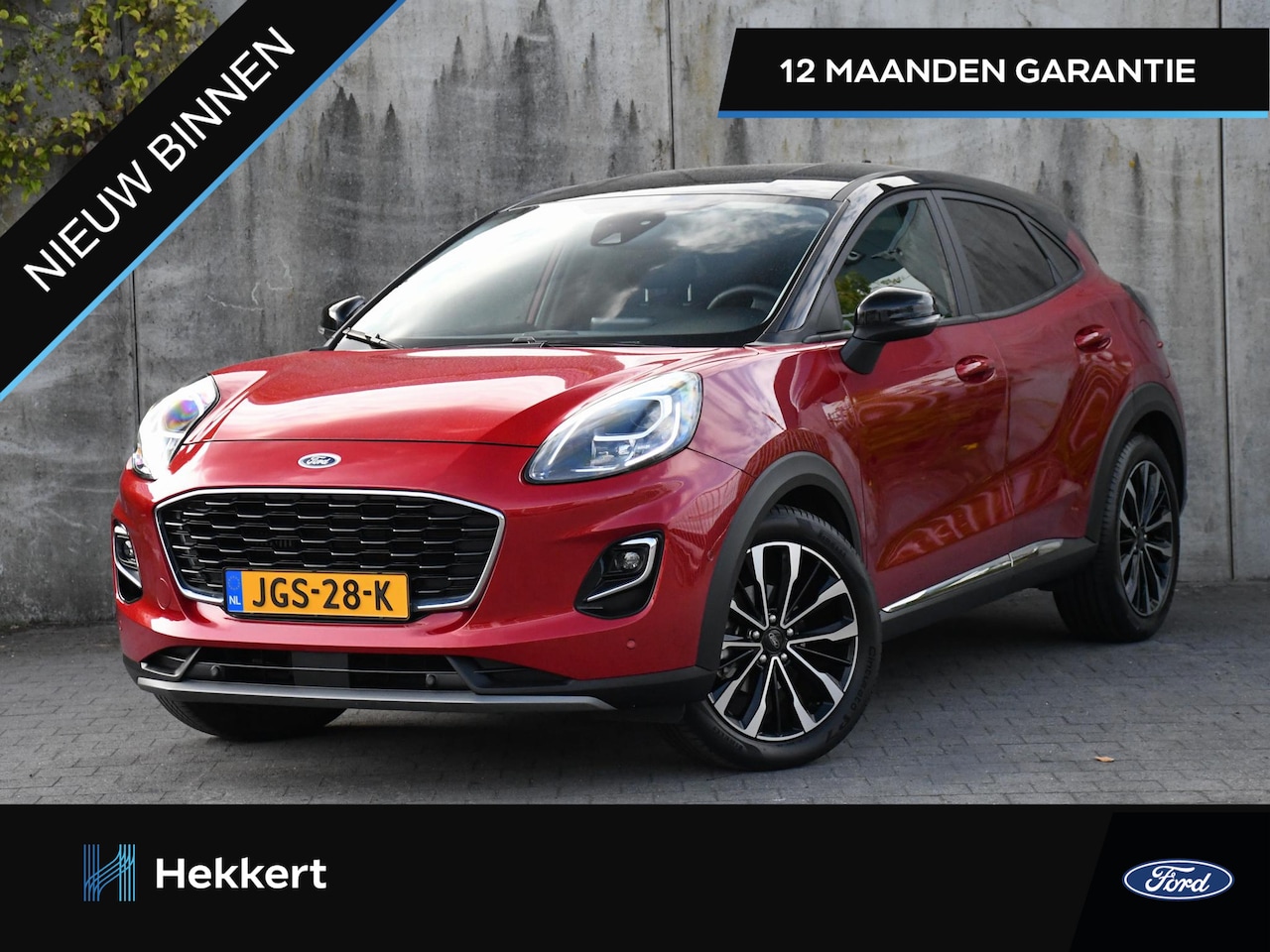 Ford Puma - Titanium 1.0 EcoBoost Hybrid 125pk 18''LM | WINTER PACK | BLIS | PDC + CAM. | B&O | NAVI | - AutoWereld.nl