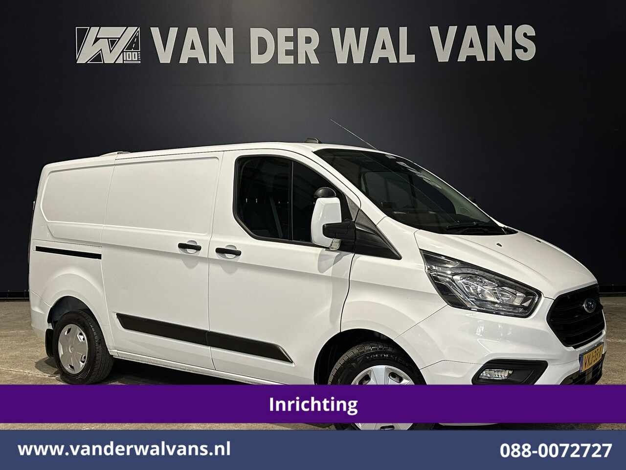 Ford Transit Custom - 2.0 TDCI L1H1 Inrichting Euro6 Airco | Camera | LED | Apple Carplay | Android Auto | Cruis - AutoWereld.nl