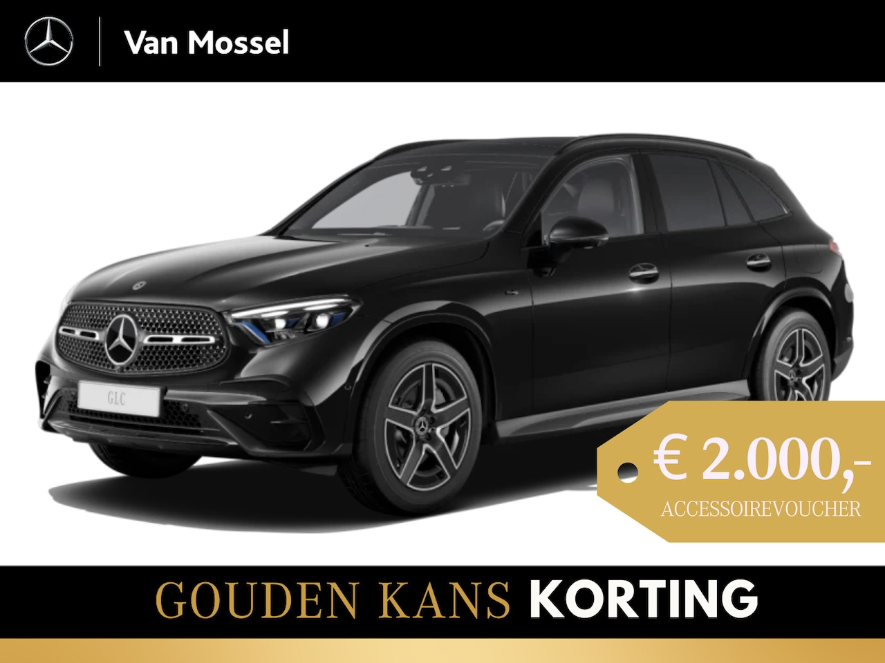 Mercedes-Benz GLC-klasse - 400 e 4MATIC AMG Line /AMG Premium pakket/Night-pakket/20-inch AMG-velgen/ Burmester/ - AutoWereld.nl
