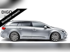 Toyota Avensis Wagon - 2.0 VVTi BUSINESS AUTOMAAT SILVERLINE NAVI.CAMERA.CRUISE.150 PK.TREKHAAK